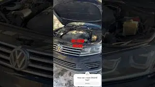 What do you clean This CNRB TDI engine bay with? Volkswagen Touareg TDI
