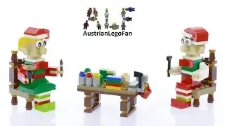 Lego 40205 Elves&acute; Workshop - Little Elf Helpers - Lego Speed Build Review