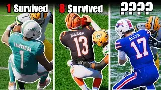 Я устроил каждому квотербеку турнир на выживание в борьбе за мяч (Madden 26)