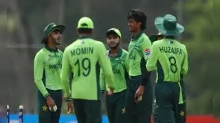 Pakistan dominate zimbabwe,128 all out | Sameer minhas 74 runs