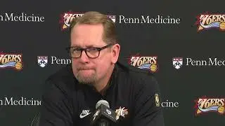 Nick Nurse PostGame Interview | Miami Heat vs Philadelphia 76ers