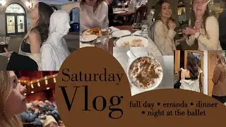 Spend a Saturday with Us | Errands, Dinner, Performance!
