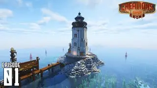 I Built The Bioshock Infinite Lighthouse In Minecraft Create Mod!