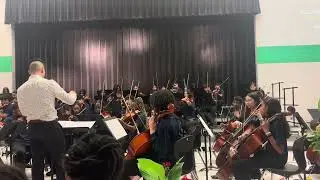 Sir William Gage Middle School Intermediate strings Spring concert 2024