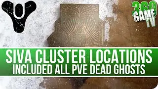 Destiny SIVA Cluster Locations incl. All Dead Ghosts - All in One Rise of Iron PVE Guide