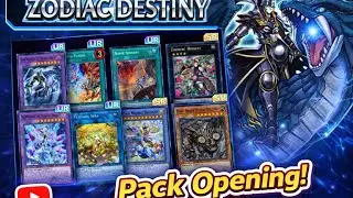 Pack Opening! Zodiac Destiny [ Yu Gi Oh! Duel Links]