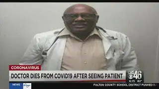 Doctor dies from COVID-19 after treating patients