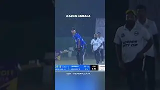 Karan Ambala 😱 Batting #tenniscricket #karanambala #bihar #unity #cup #cricket