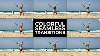 Colorful Seamless Transitions | Motion Graphics