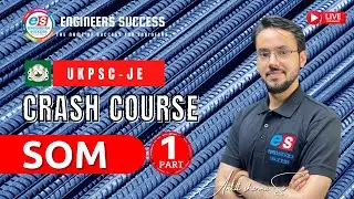 UKPSCJE | CE | ME | SOM |Strength of Materials | #ukpsc_je | #MP_SUB_ENGINEER | RSMSSB_JE | UKSSSCJE