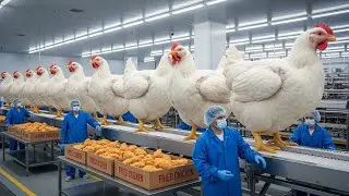 Inside a Chicken Nugget Factory | From Live Chickens to Millions of Nuggets