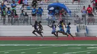 2022 AAU Gulf District Qualifier H Town Hurricanes Chris Collins 100m Final