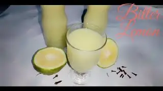 How to make Bitter Lemon drink at Home