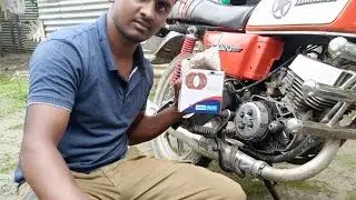 🥸YAMAHA RX 100 Clatch plate change in home😎😎