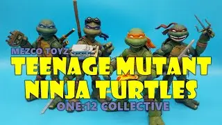 Mezco Toyz ONE:12 COLLECTIVE Teenage Mutant Ninja Turtles Deluxe Boxed Set Action Figure Review