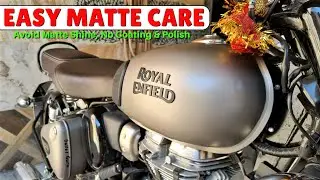 MATTE Paint Care Solution👍 | Avoid MATTE Shine Problem😡 | Make MATTE Long Lasting😃
