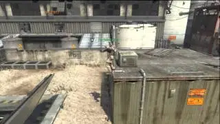 Impossible Tomahawk Throws 2 - Bank shot through Blast door