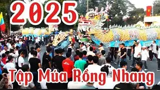 Cận Cảnh Múa Rồng Nhang Phun Lửa Chuẩn Bị Đại Lễ Vía Đức Chí Tôn Tại Tòa Thánh Tây Ninh Vietnam
