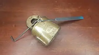 My First Pick of a Registered U.S. Mail Rotary Counter Indicator Padlock, Locksport