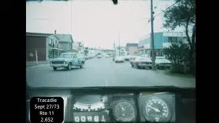 F4078 - NB towns\villes: Shippagan, Tracadie - 1973