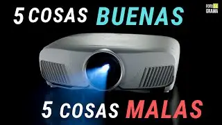 ¿Vale la pena comprar un PROYECTOR? 5 Cosas que AMO y 5 Cosas que ODIO 🎞📽  | Fotograma 24