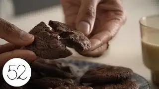 Double Chocolate Espresso Cookies