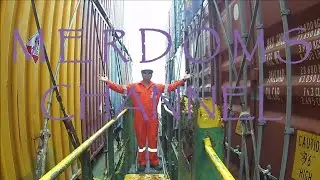 Lashing Equipment on 39,900 GT Container Ship #MarinoVlog #SeamanVlog #BricaPro