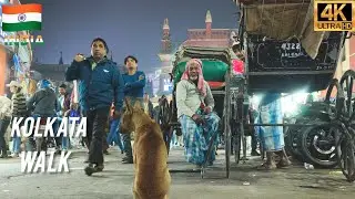 One of the Busiest Markets in the World 🇮🇳 | New Market, Kolkata. India (4K) Walk ! No Talking 