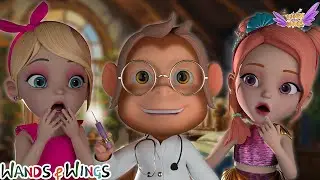 Princesses getting a SHOT | Vaccination song | Kids Rhymes | Princess Tales