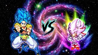Gogeta SSB V5 OP VS Hyper Shadic V3 OP in Jump Force Mugen