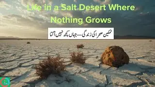 نمکین صحرا کی زندگی—جہاں کچھ نہیں اُگتا!Life in a Salt Desert Where Nothing Grows