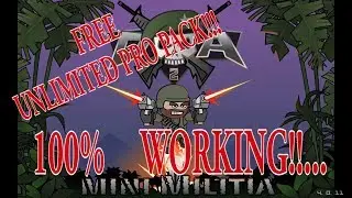 MINI MILITIA UNLIMITED PRO PACK!!!...