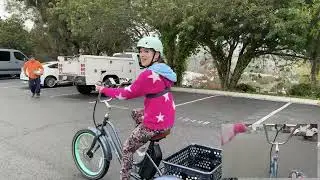 Cara--Senior (62) Takes Her First Ride on a 750W Electric Tricycle with Cargo Basket!
