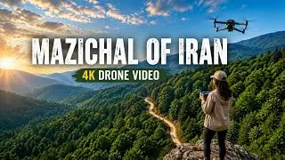 Drone Journey Over MaziChal Forest, Iran’s Green Paradise  