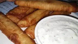 Crispy chicken potato roll/recipe pk
