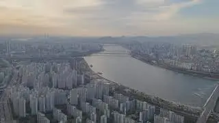 [4K video] 강남 / 한강 뷰 12hr | Gangnam Seoul View 12hr