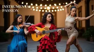 Flamenco Violin Salsa LIVE | Relaxing & Elegant Latin Music