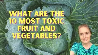 10 toxic fruit and vegetables to try to avoid.
