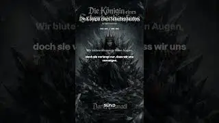 Die Königin eines Scherbenhaufens #GothicRock #Industrial #Darkwave #MachtUndOhnmacht #DunkleSongs