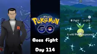 SHINY PETILIL Catch | TEAM ROCKET Boss Battle! | Day 114 🔥
