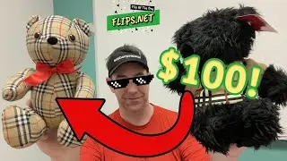 Flips.net Flip Of The Day #47: Burberry Plush Teddy Bears ($1 into $100)