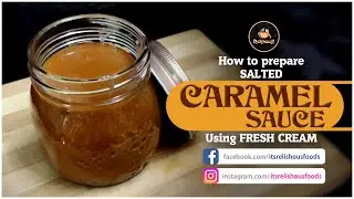 EASY! Caramel Sauce at home in Tamil | Caramel Sauce using fresh cream | Homemade Caramel Sauce