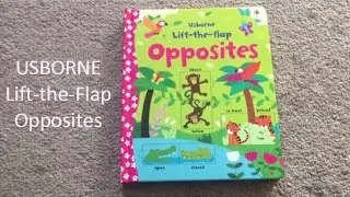 USBORNE READING CORNER | Usborne Lift-the-Flap Opposites