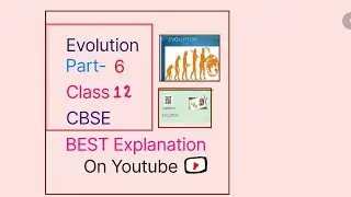Evolution Explanation parts 5 CBSE class 12 Darwin Finches