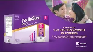 PediaSure Plus has more growth nutrients than regular milk