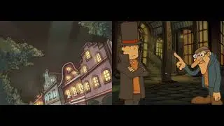 Professor Layton und die Schatulle der Pandora #37- Dunkle Schatten &uuml;bern Kabarett