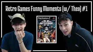 Retro Games Funny Moments (w/ Theo) #1 - Star Wars Battlefront 2 (2005)