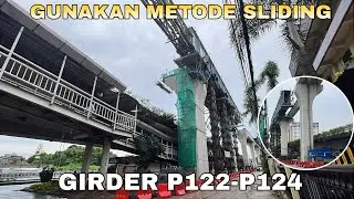 Update Pembangunan Jalur LRT Jakarta Fase 1B Velodrome-Manggarai Zona 2 (8 Februari 2026) 