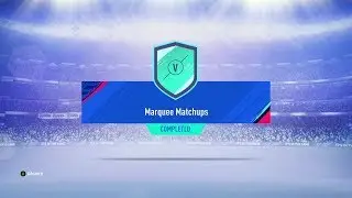 Marquee Matchups - Completed - FIFA 19 - Squad Builder Challenge!!!