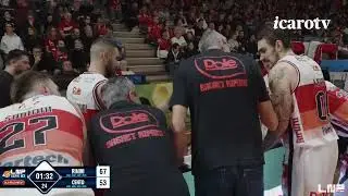 Dole Basket Rimini-Sella Cento 88-66, il servizio